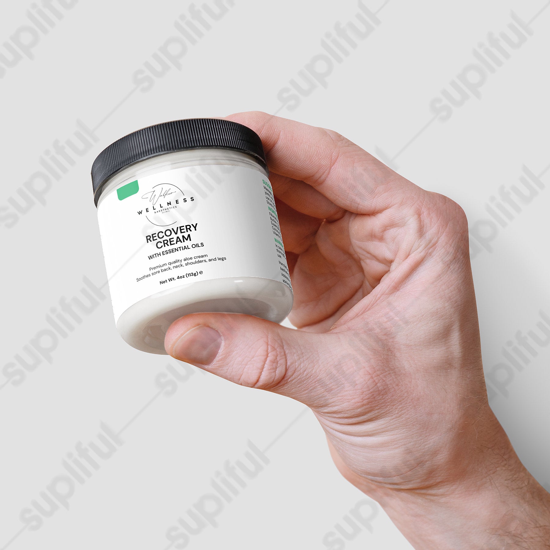 Recovery Cream | Silky Hydration with Aloe & Grapeseed Oil