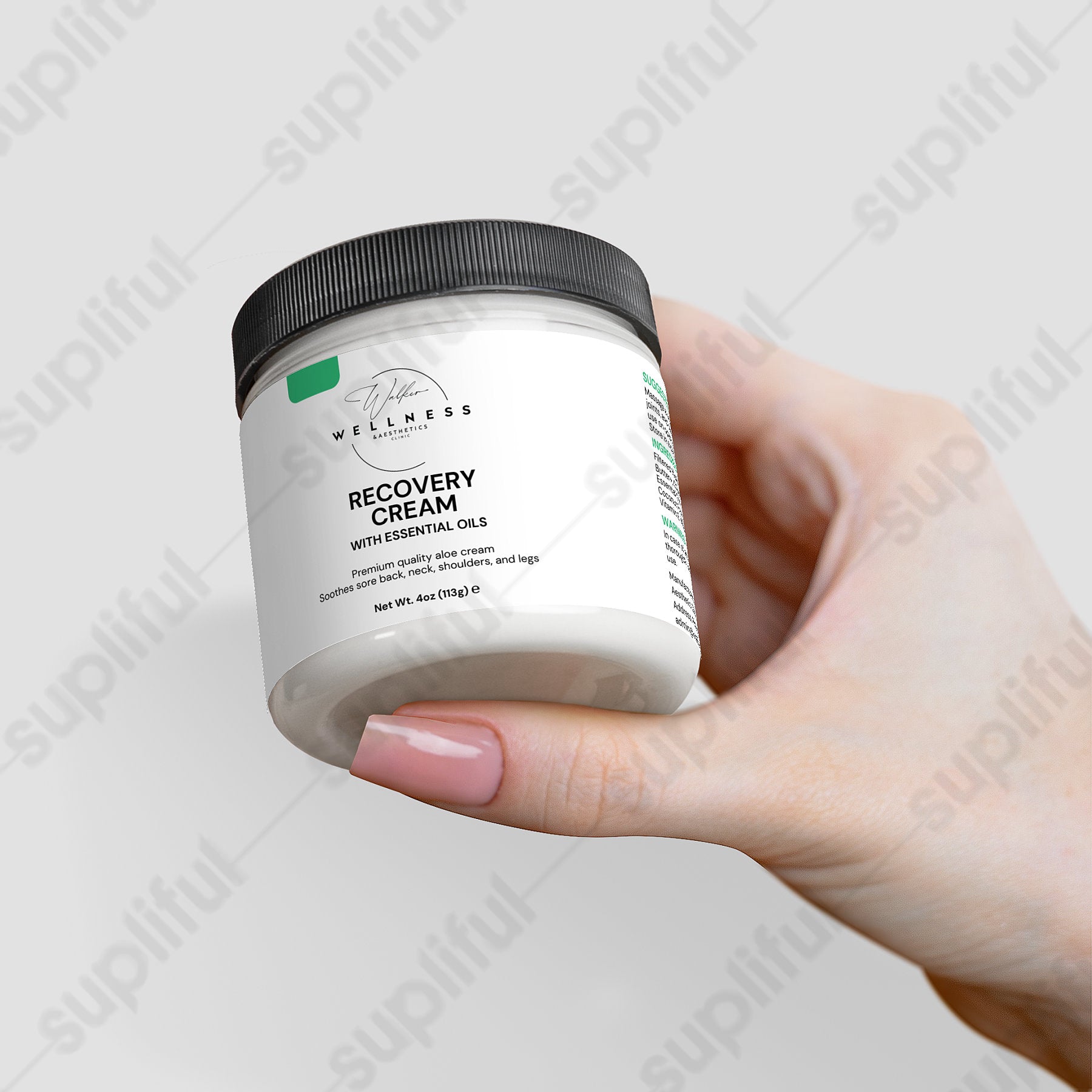 Recovery Cream | Silky Hydration with Aloe & Grapeseed Oil