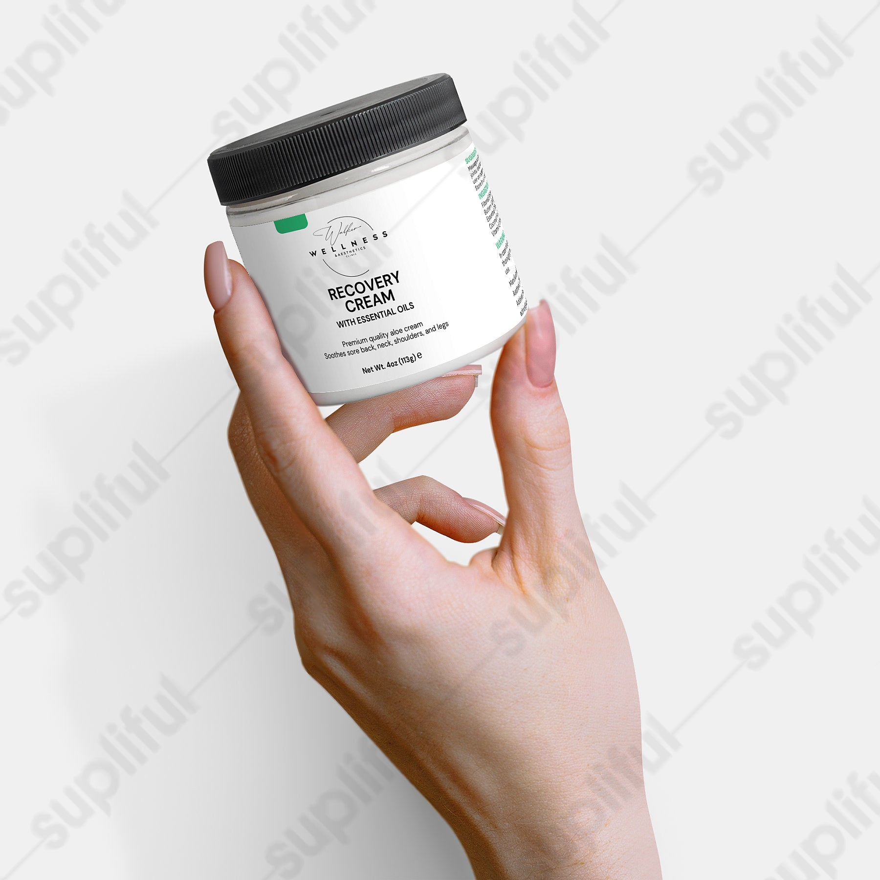 Recovery Cream | Silky Hydration with Aloe & Grapeseed Oil