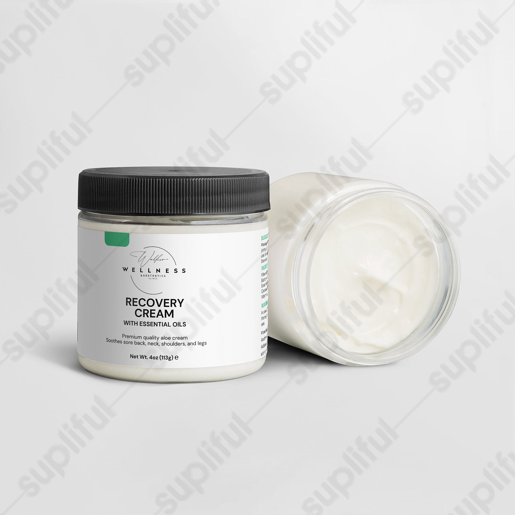 Recovery Cream | Silky Hydration with Aloe & Grapeseed Oil