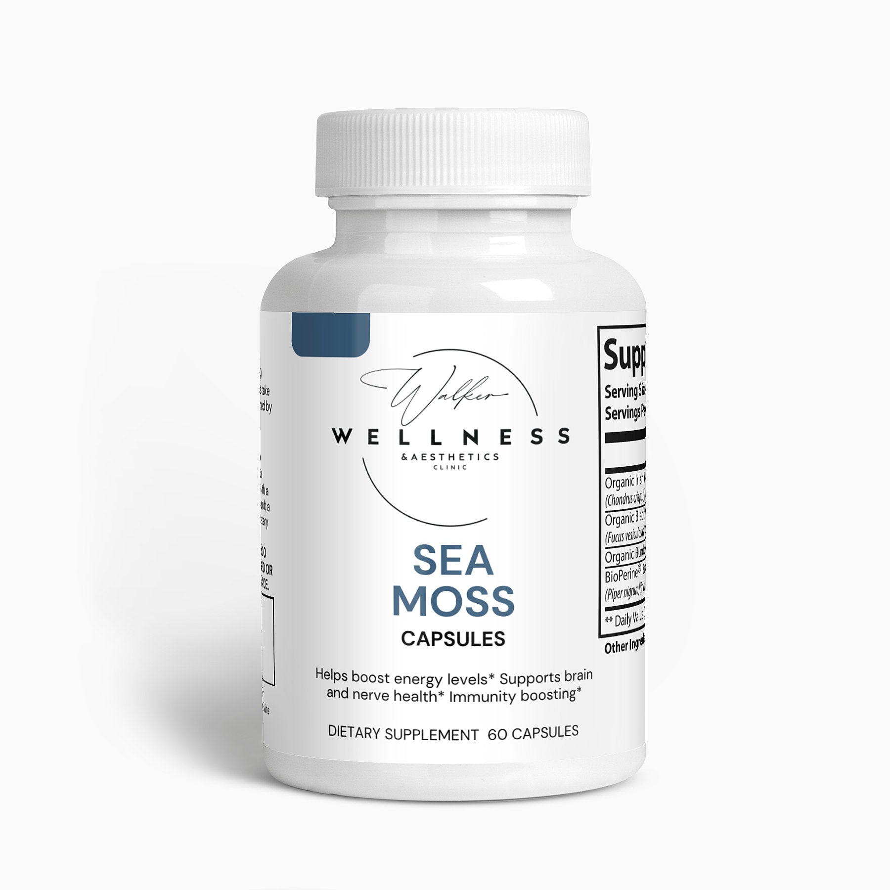 Organic Sea Moss Dietary Supplement - Walker Wellness