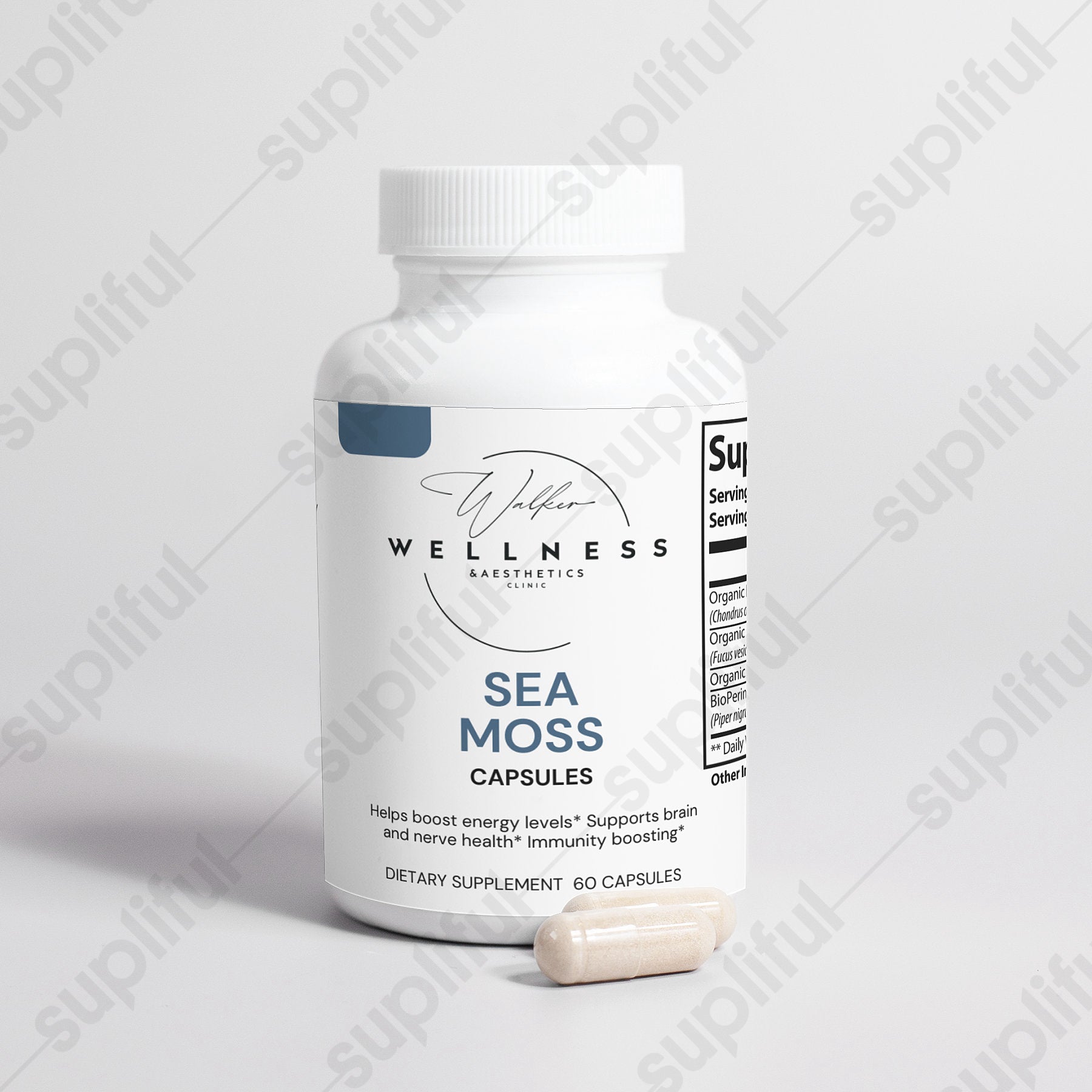 Organic Sea Moss Dietary Supplement - Walker Wellness