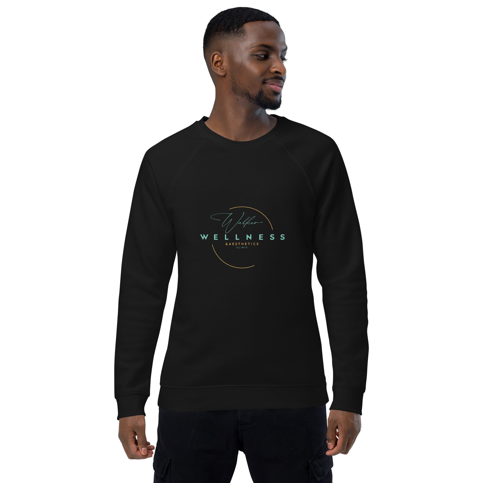 Unisex Organic Raglan Sweatshirt | Comfy & Stylish