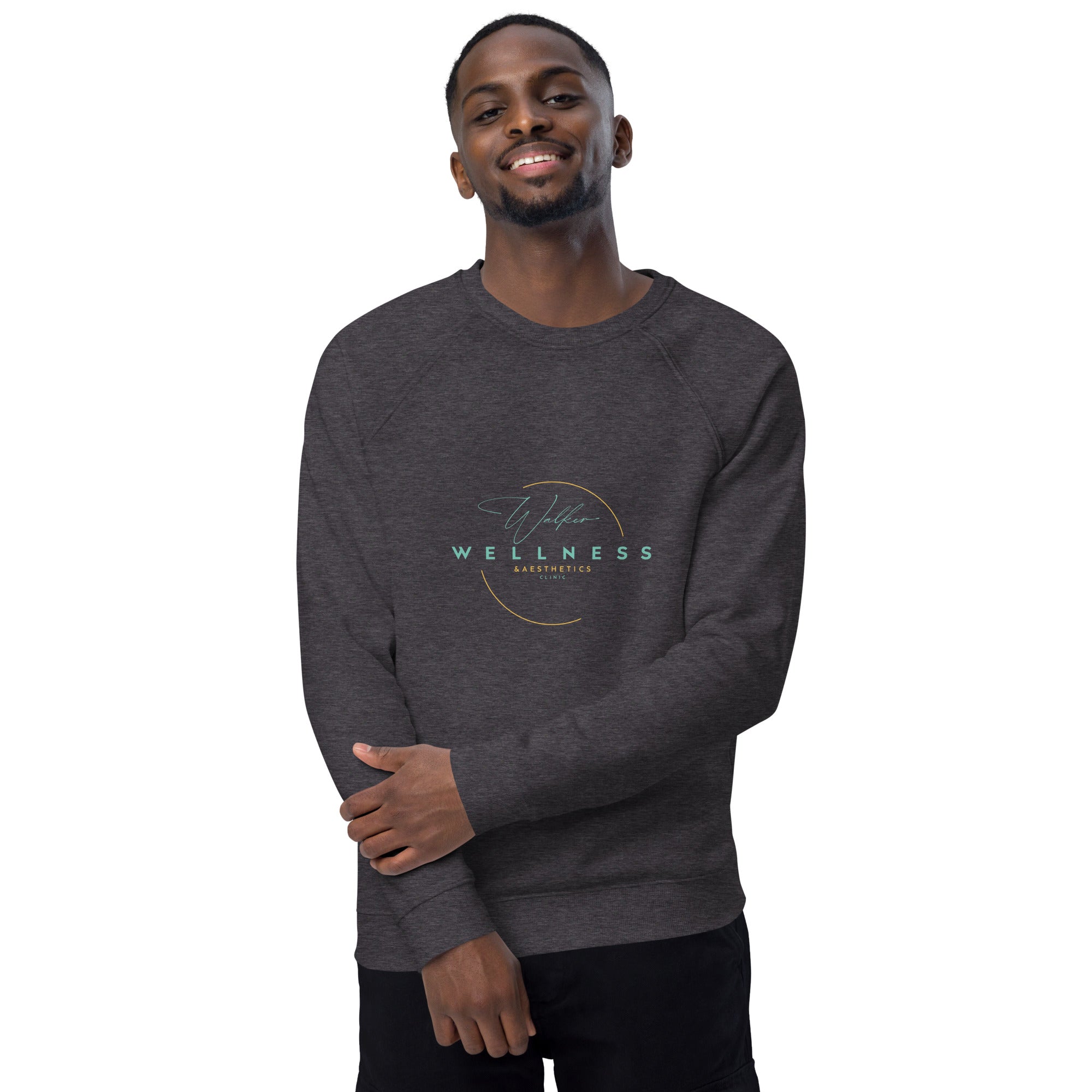 Unisex Organic Raglan Sweatshirt | Comfy & Stylish