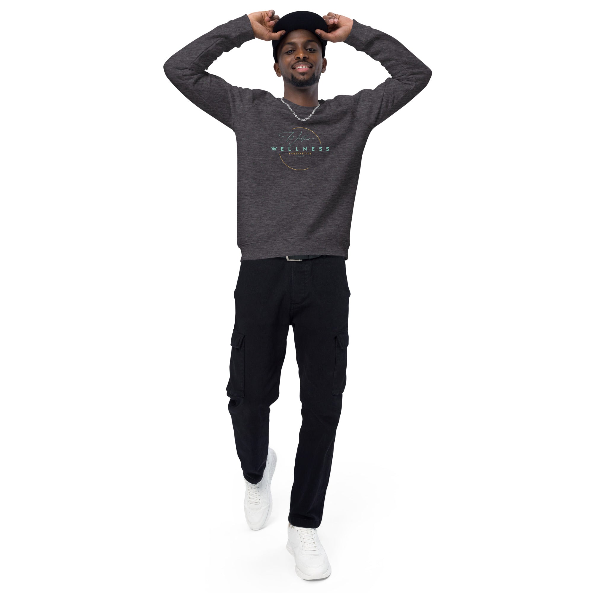 Unisex Organic Raglan Sweatshirt | Comfy & Stylish