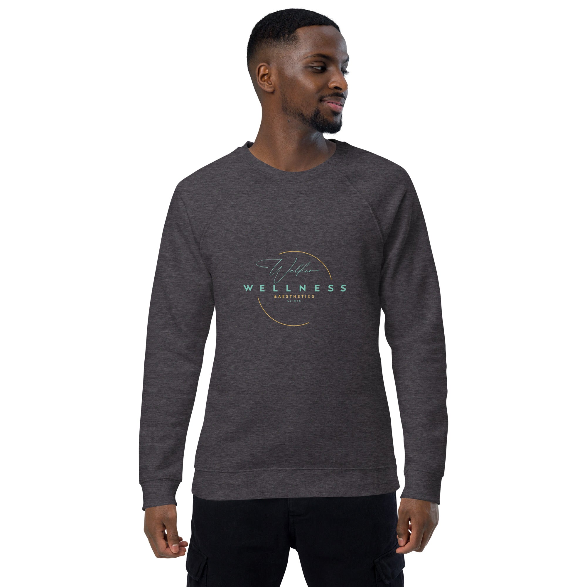 Unisex Organic Raglan Sweatshirt | Comfy & Stylish