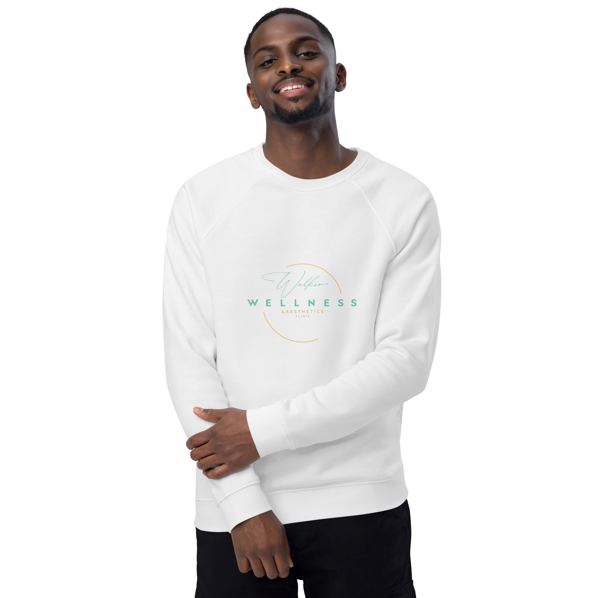 Unisex Organic Raglan Sweatshirt | Comfy & Stylish