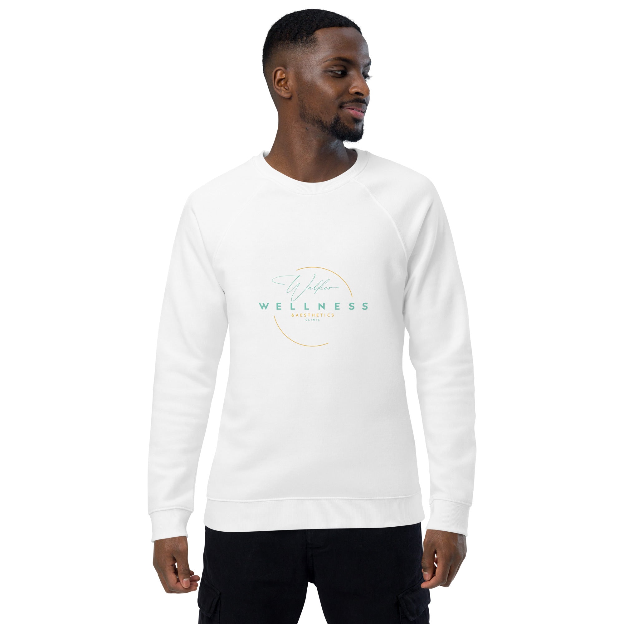 Unisex Organic Raglan Sweatshirt | Comfy & Stylish